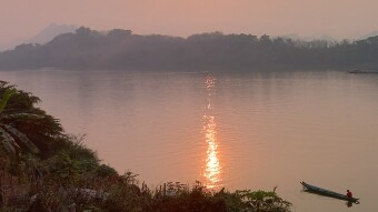 March Sunset Bike Ride through Luang Prabang 🚲