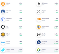 Earn money for holding cryptocurrency in wallet.
