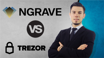 NGRAVE Zero vs Trezor Comparison | Wallet Review