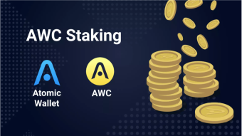 Atomic Wallet is booming... Over 1.6M $AWC staked in just two weeks