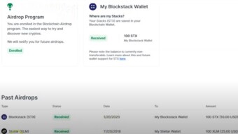 Claim your $ 50 in STX on Blockchain.com wallet 