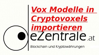 Vox Modelle in Cryptovoxels importieren