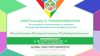 RIGENEPROJECT OpenSea #NFT: GEM Principle 8 #TRANSFORMATION [-16 days to start #Synchronism] [8-432 Hz] #rigeneproject #PlanetaryOctet #DigitalDNA
