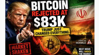 Why Bitcoin Can’t Break $83K Until the Hormuz Crisis Ends