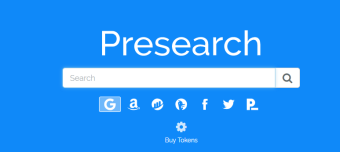 Presearch: earning while searching the web. 1 search equals 0.01$ or 0.25 PRE