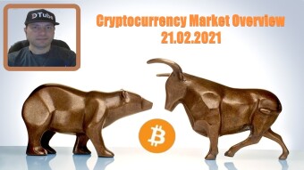 🎥 My Cryptocurrency Market Overview | 21.02.2021