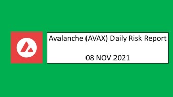 08 NOV 2021 (MON)- Avalanche (AVAX) Daily Risk Report
