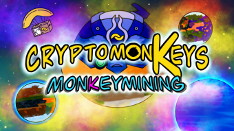 Free BANANO NFTs: cryptomonKeys Update #8: Alien Worlds monKeymining and Staking Update!