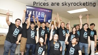 Price of TFUEL has skyrocketed!!!! Google backing Theta now!