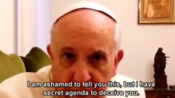 SYSTEM BREAKDOWN: Pope Francis Calls Church "Mother Of Harlets": Himself "The Man Of Sin In The Bible" - Smuggled Video