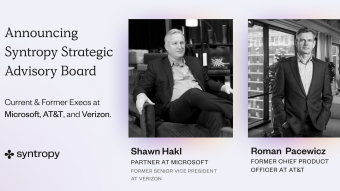 Syntropy announce incredible personnel expansion as executives from AT&T, Microsoft and Verizon join advisory team.