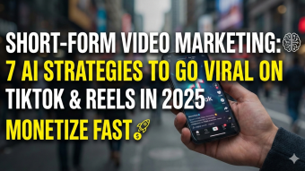 Short-Form Video Marketing: 7 AI Strategies to Go Viral on TikTok & Reels in 2025 (Monetize Fast)