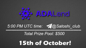 AMA Satoshi Club x ADALend, October 15th