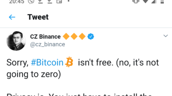 CZ just shilled Brave browser
