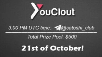 AMA Satoshi Club x YouClout, October 21st