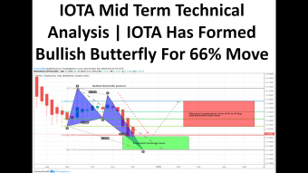 IOTA Mid Term Technical Analysis | IOTA Has Formed Bullish Butterfly For 66% Bullish Move