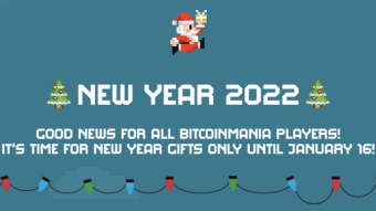 Bitcoin Mania New Years 2022 Gift Lottery & Update