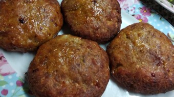 Foodbook #894 Chicken burger patties