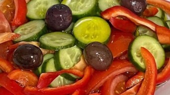 Foodbook #1024 colorful summer salad