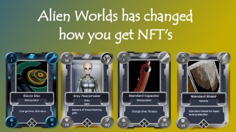Alien Worlds changed how you mine NFT's