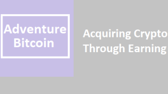 Acquiring crypto through earning - Adventure Bitcoin