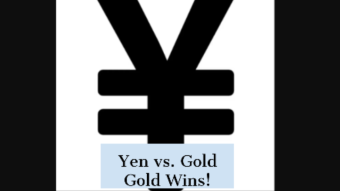 Japanese Yen Hits Record Low Against Gold