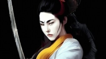(JaiChai) "Chiyo" - Original Digital Art