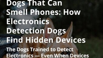 Dogs That Can Smell Phones: How Electronics Detection Dogs Find Hidden Devices