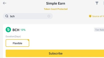 Binance gives 10% APR if you keep your BCH there