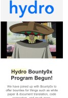 Recap of the Hydro Airdrop
