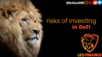 What are the risks of investing in DeFi and how can we avoid them?