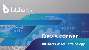 BitShares Asset Terminology