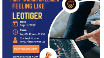Feeling like Leo-Tiger I made first trading on Leodex