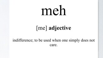 All i feel is meh 😑. But there is nothing wrong.