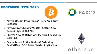 🗞 Daily Crypto News & Video, December, 17th💰