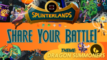 Splinterlands Weekly Battle Challenge: Dragon Summoners