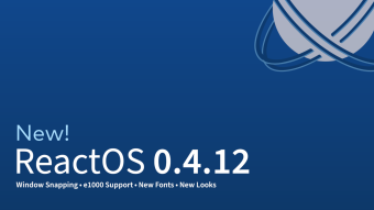 ReactOS 0.4.12 Released!
