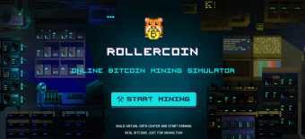 🎮 Gameplay: Rollercoin - online mining simulator