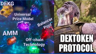 DEXToken, DEXG and The Gauntlet of Infinity
