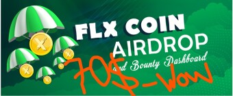 FREE 7000 FLX = 0.008 BTC[40$-70$ ]  FLX HOT EXCHANGE AIRDROP FROM TURKEY