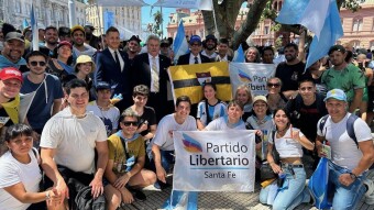 Liberlanders were welcomed with open arms by supporters of President Javier Milei during the ongoing inauguration festivities on December 10