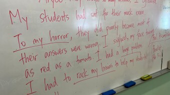 Teaching my students introduction writing