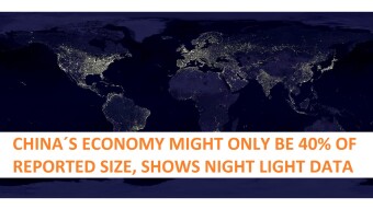 Chinas GDP might actually be 60% smaller then what they are reporting