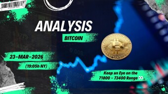 BTC: Keep an Eye on the 71800 - 73400 Range 👀 .... (Mar 23, 2026)