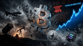 The Crypto Flash Crash: How US-Iran Tensions and $733M ETF Outflows Wiped $900M in 24 Hours