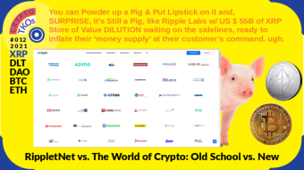 CRYPTO TKOs ISSUE #012: Ripplenet vs the Crypto World: QFS BS or What?
