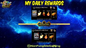 Splinterlands: My daily rewards