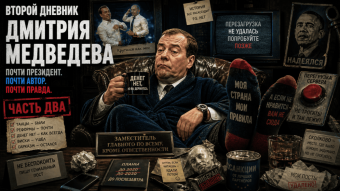 Dmitry Medvedev's second Diary: Almost the president. Almost the author. Almost true