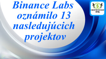 13 projektov na Binance Labs
