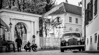 On the streets of Zagreb